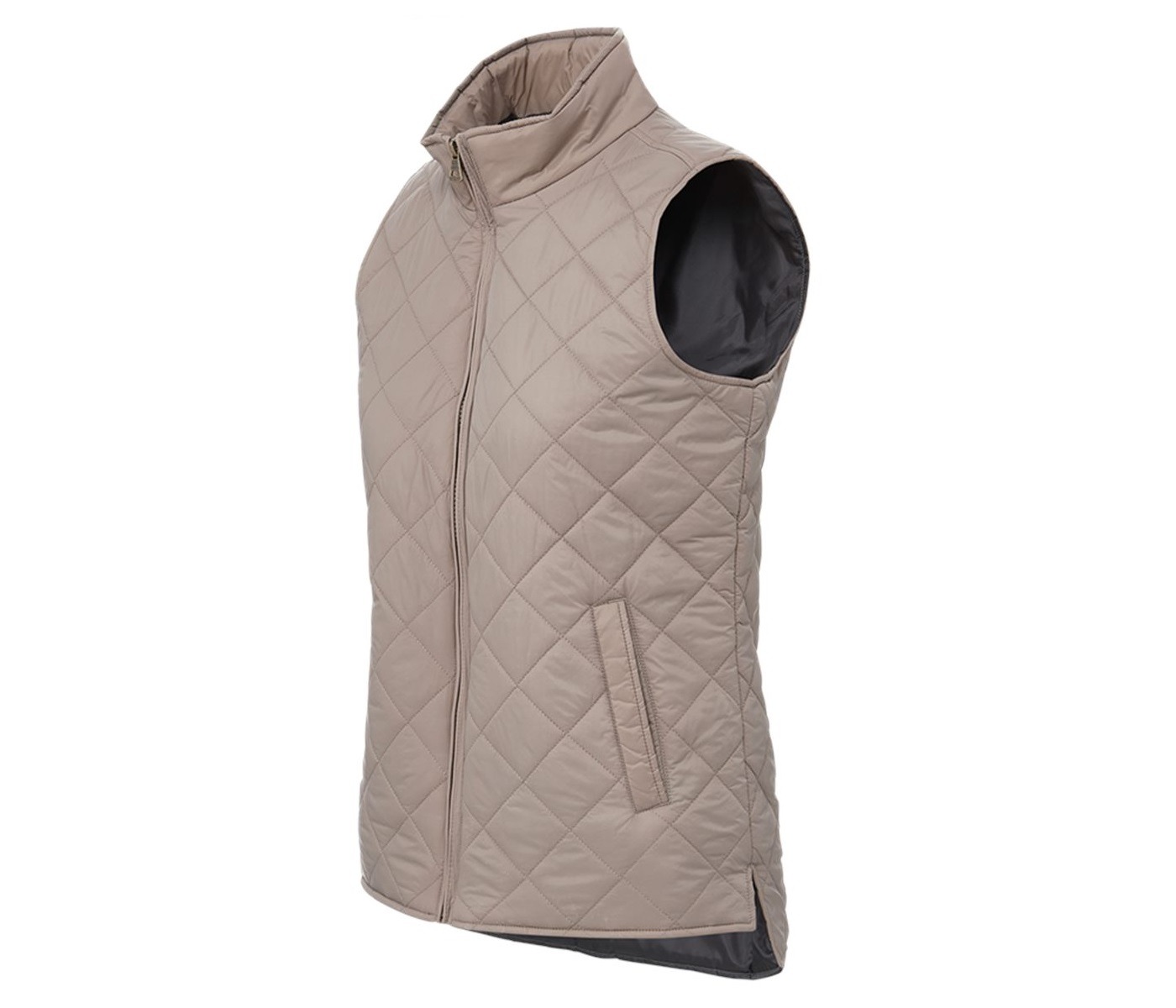 Women's Diamond Quilted Travel Vest - Image 2